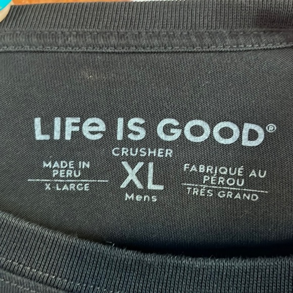 Life is good long sleeve tee - Picture 3 of 3